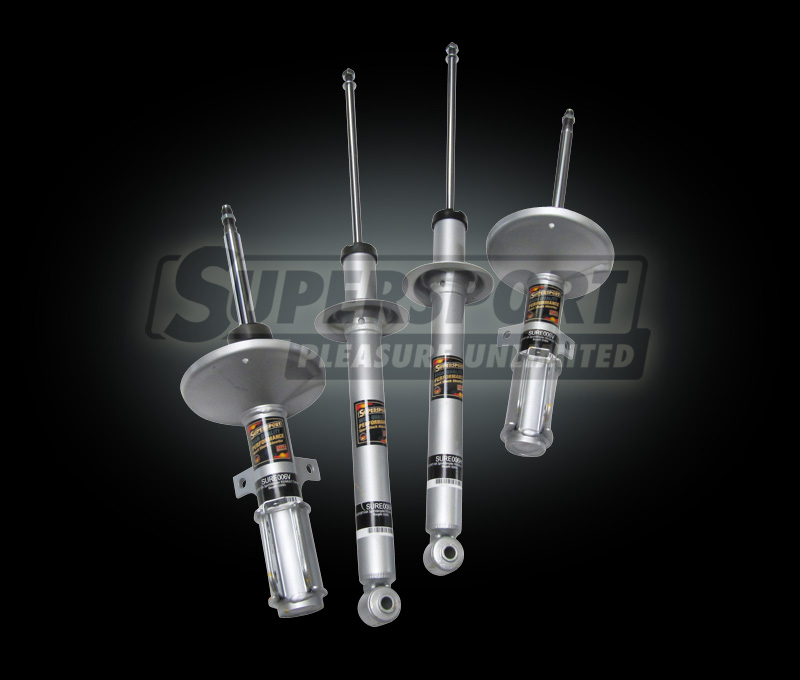4 SUPERSPORT Sportstoßdämpfer RENAULT Twingo C06 Bj. 3/93- Frontantrieb WOW