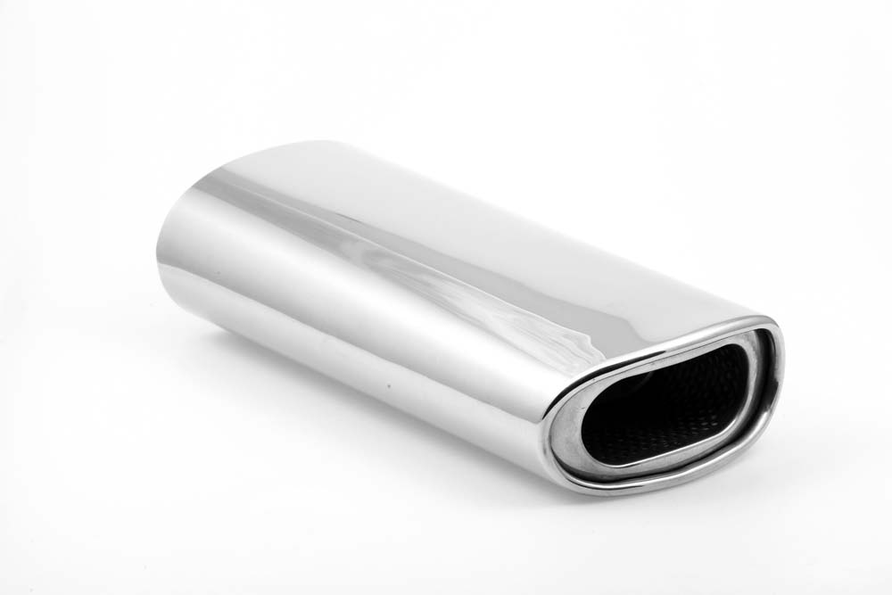 SUPERSPORT Endrohr 77x142mm seitlich abgerundet,abgeschr&auml;gt,220mm (ERCARH7/1)