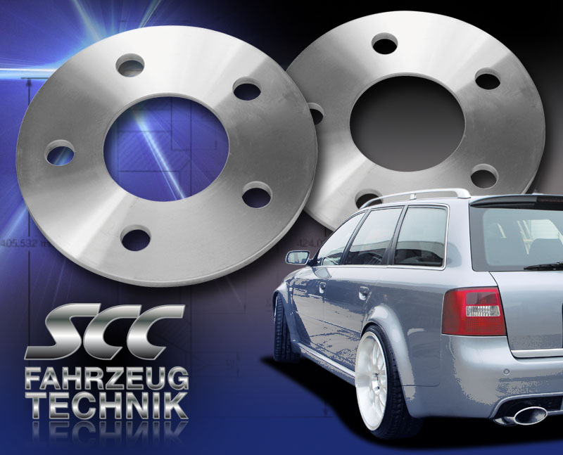 SCC Spurverbreiterung Spurplatten System 5 20mm/Achse 3er BMW E90-E93