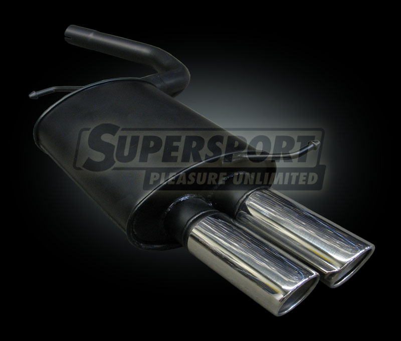 Supersport Endschalld&auml;mpfer VW Golf 4 1J Variant 10/97- (SU9514191-0)