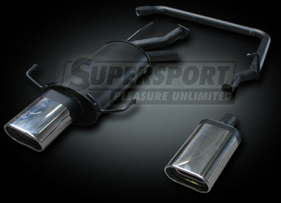 Supersport Endschalld&auml;mpfer DUPLEX OPEL Astra G 98-2/04 (SU9511534-0)