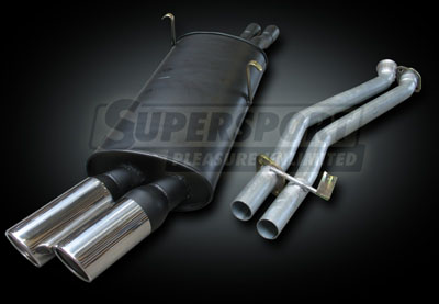 Supersport Endschalld&auml;mpfer 3er BMW E30 11/82-5/93 (SU951305M-0)