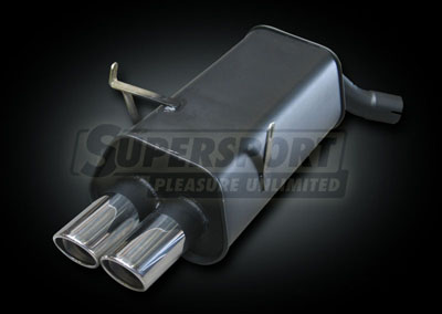 Supersport Endschalld&auml;mpfer 3er BMW E36 12/90-3/98 (SU951308-0)