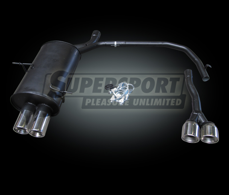 Supersport Endschalld&auml;mpfer DUPLEX 3er BMW E46 2/98-00 (SU9513244-0)