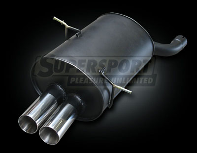 Supersport Endschalld&auml;mpfer 3er BMW E46 2/98-9/00 (SU951324-0)