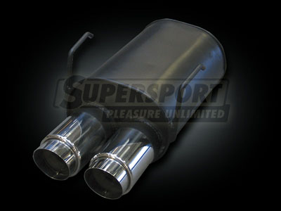 Supersport Endschalld&auml;mpfer HONDA Civic 3-T&uuml;rer 95-2/01 (SU952611-0)