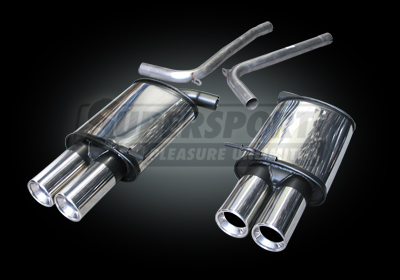 SUPERSPORT Edelstahl DUPLEX Endschalld&auml;mpfer AUDI A4 Cabrio 8H 02- (SU971020148H-0)