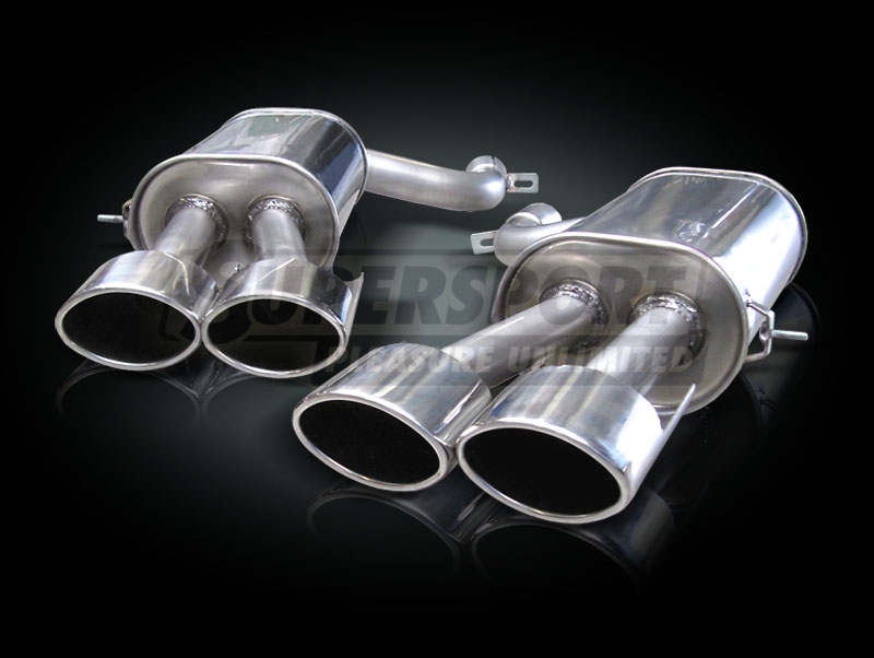 Supersport Edelstahl Endschalld&auml;mpfer DUPLEX AUDI A8 4E (SU97102614-0)