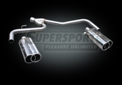 Supersport Edelstahl Endschalld&auml;mpfer DUPLEX Vito W638 (SU9716084-0)