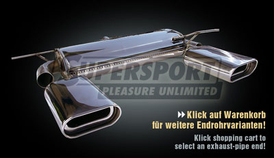 SUPERSPORT Edelstahl Endschalld&auml;mpfer DUPLEX MAZDA MX5 NB 5/98- (SU9724024-0)