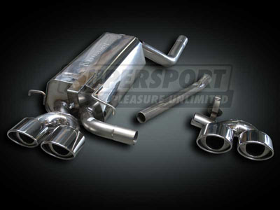 SUPERSPORT Edelstahl DUPLEX Endschalld&auml;mpfer MERCEDES C-Klas. W203 (SU97160724-0)