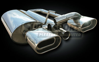 Supersport Edelstahl Auspuffanlage DUPLEX Superb 3U 02- (SU9825084-0)