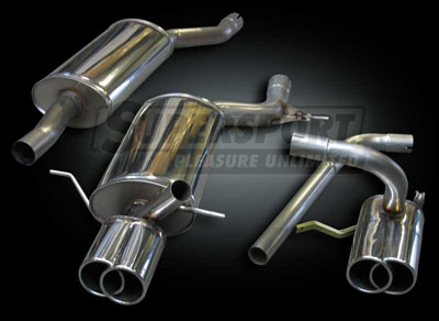 Supersport Edelstahl Auspuffanlage DUPLEX AUDI A4 B5 (SU98100914-0)